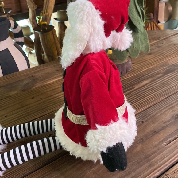 Pottery Barn Kids Felt Santa Claus Shelf Sitter with Felt Christmas Tree Set - Picture 9 of 16